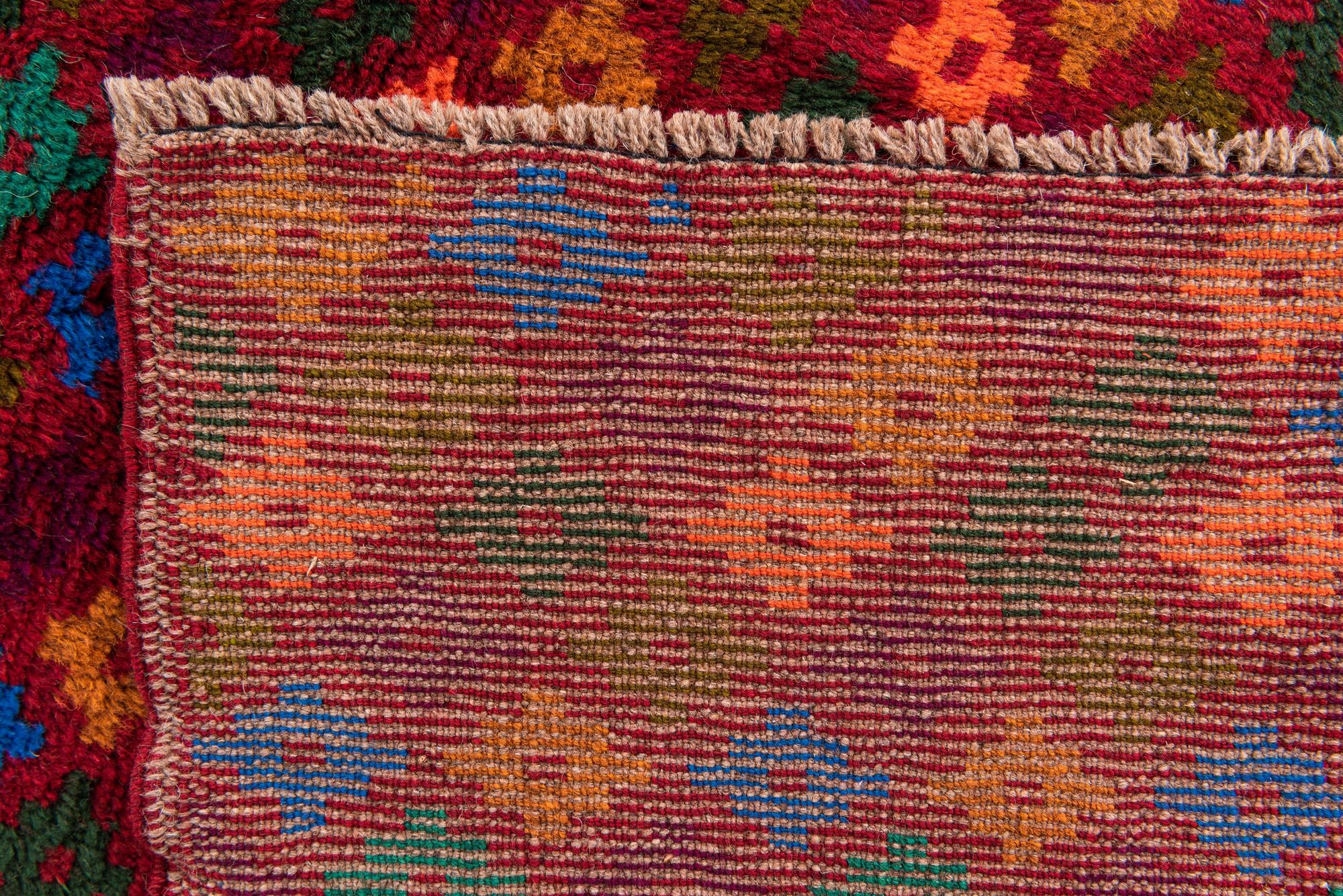 4' 2 x 6' 4 Hand Knotted Balouch Wool Rug