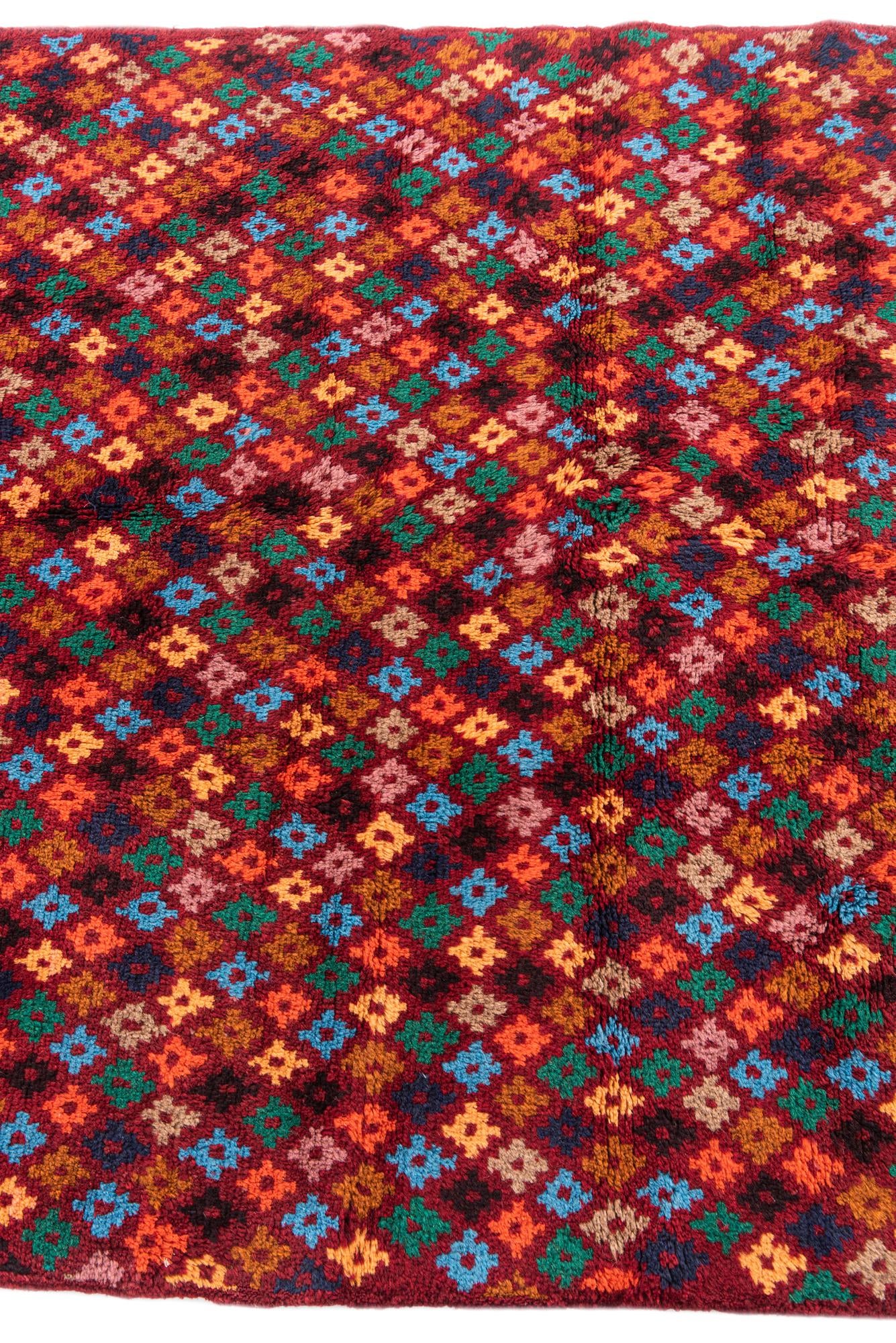 4' x 6' Hand Knotted Balouch Wool Rug