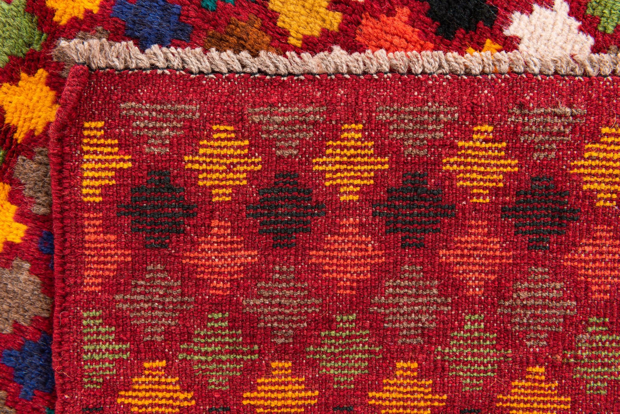 4' x 5' 10 Hand Knotted Balouch Wool Rug
