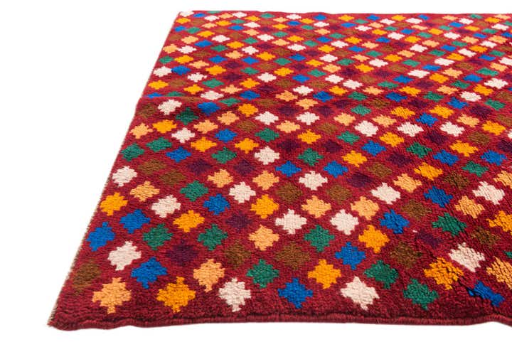 4' x 6' Hand Knotted Balouch Wool Rug