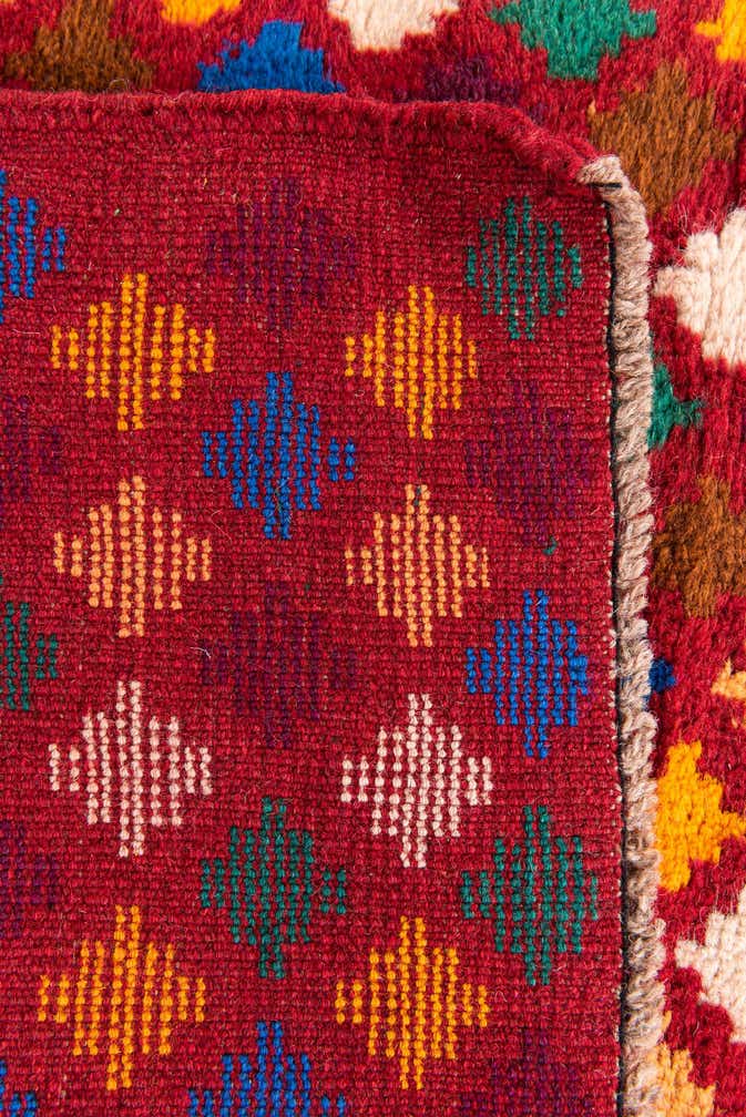 4' x 6' Hand Knotted Balouch Wool Rug