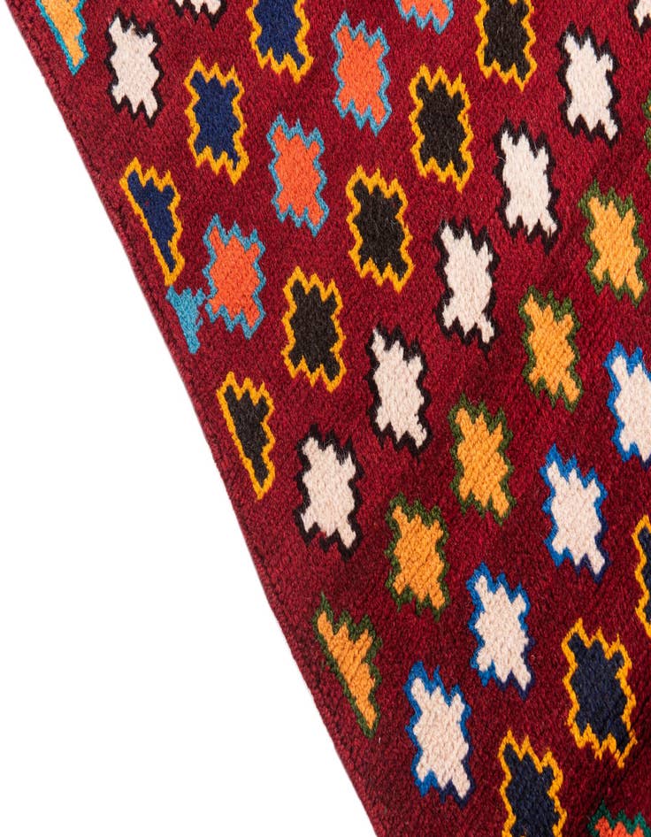 Detail image of 2' 8 x 4' 5  Hand Knotted Balouch Wool Rug