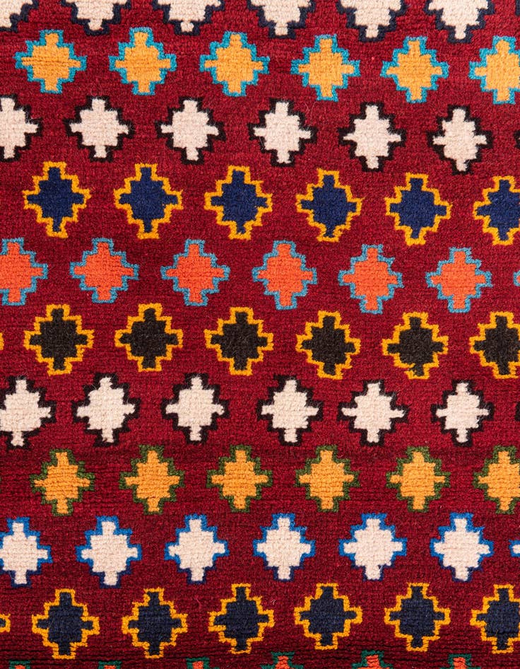 Detail image of 2' 8 x 4' 5  Hand Knotted Balouch Wool Rug