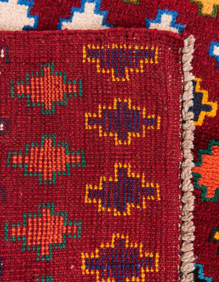 Detail image of 2' 8 x 4' 5  Hand Knotted Balouch Wool Rug