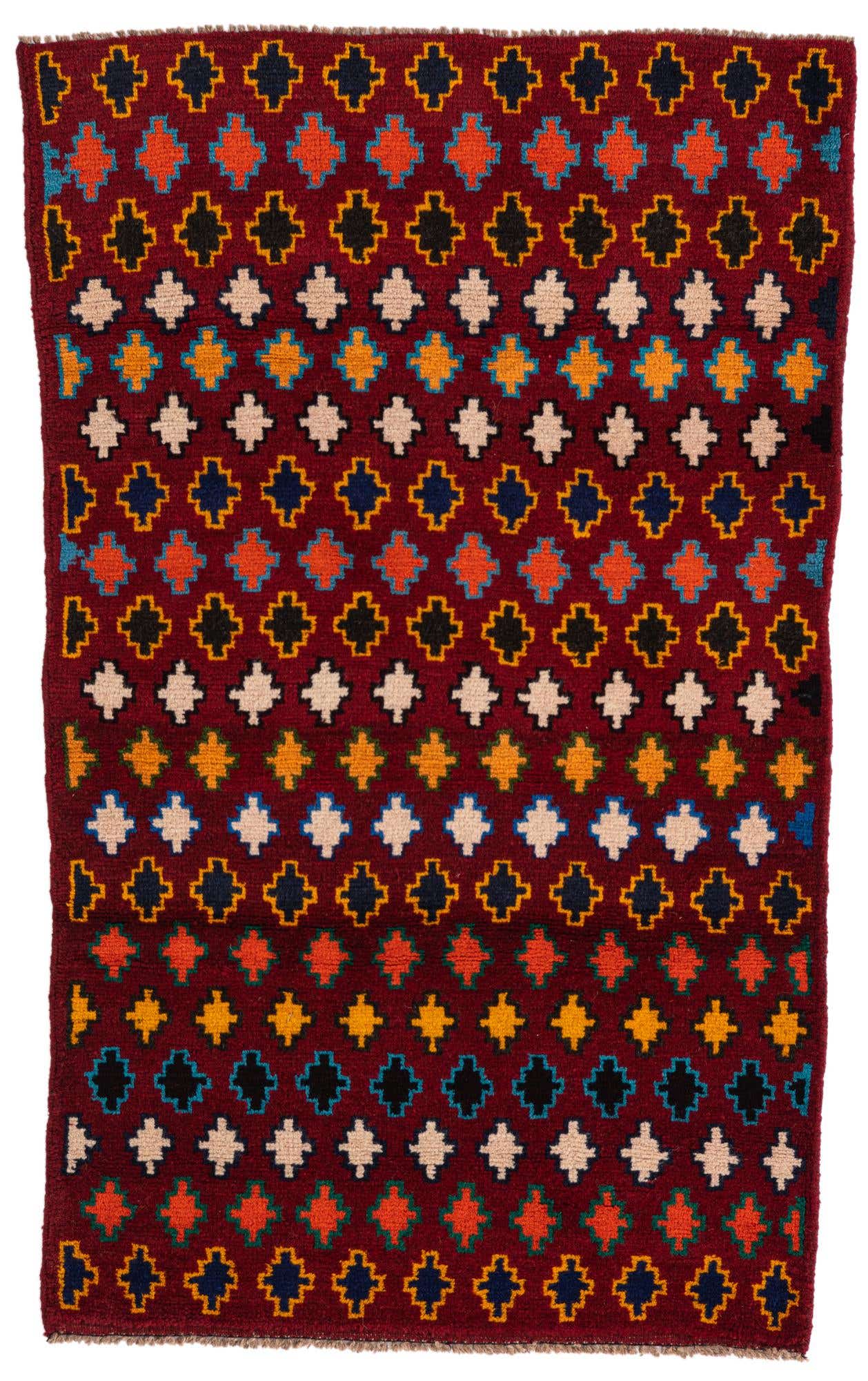 2' 8 x 4' 5 Hand Knotted Balouch Wool Rug