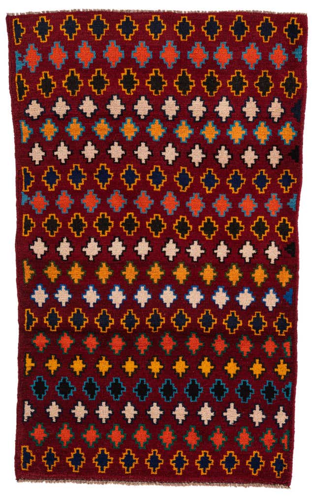 2' 8 x 4' 5 Hand Knotted Balouch Wool Rug