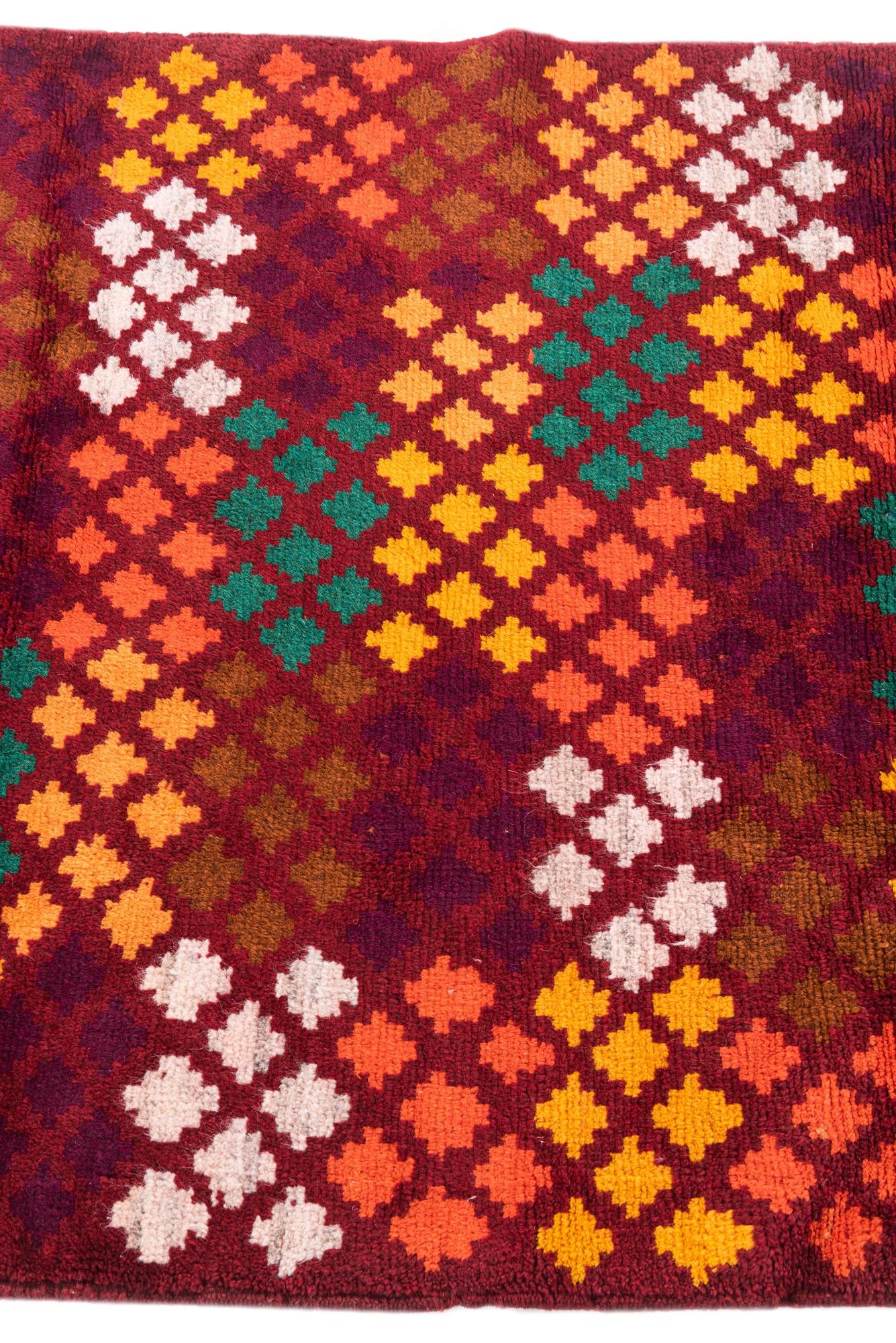 3' 1 x 4' 6 Hand Knotted Balouch Wool Rug