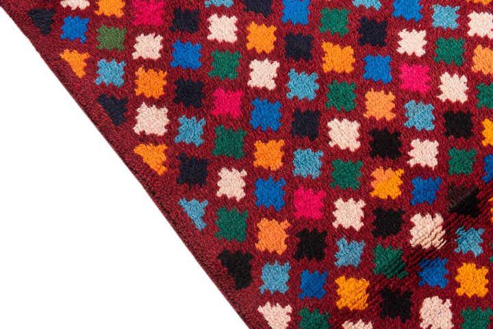 3' x 4' 7 Hand Knotted Balouch Wool Rug