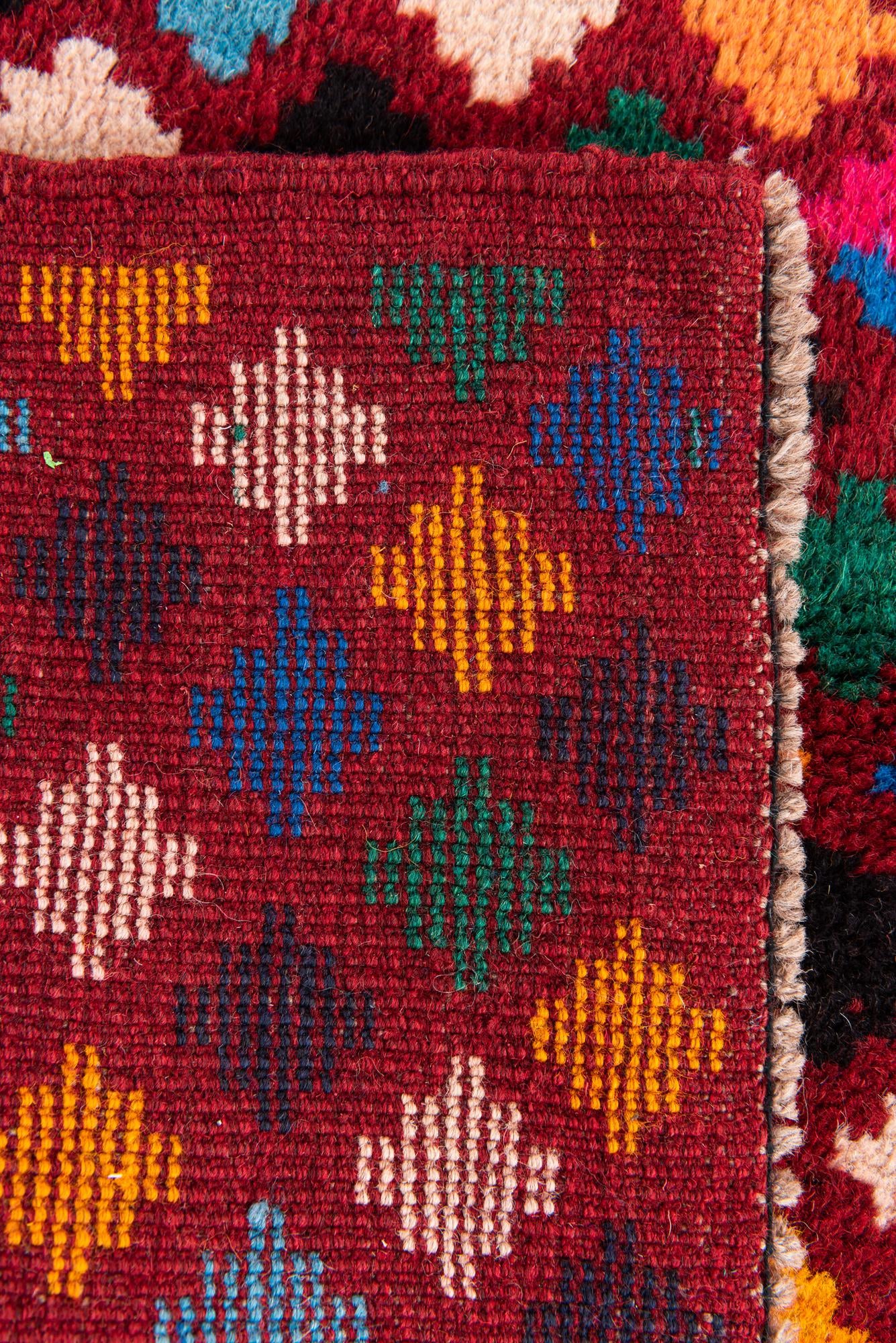 3' x 4' 7 Hand Knotted Balouch Wool Rug