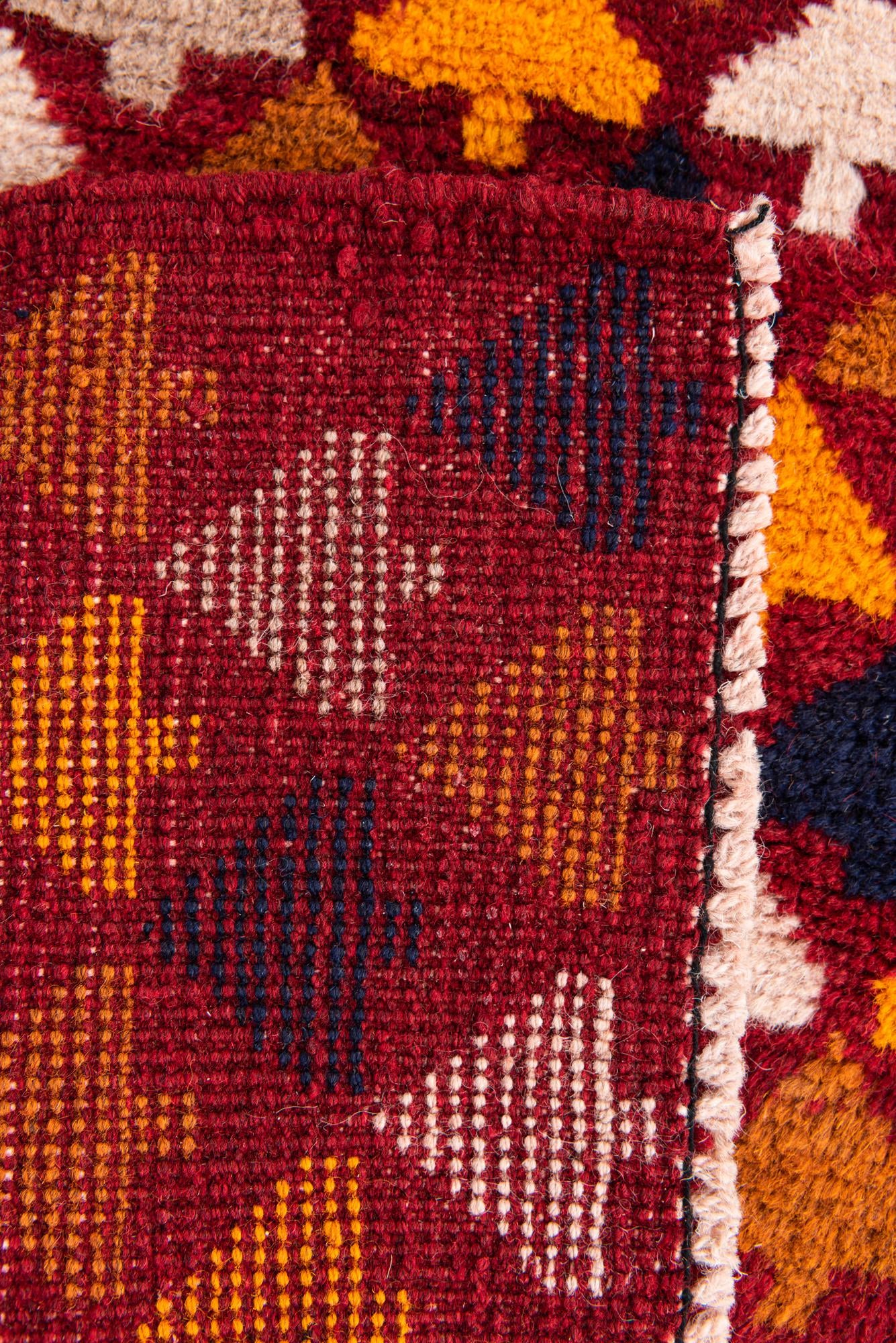 2' 9 x 4' 5 Hand Knotted Balouch Wool Rug