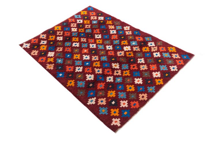 Detail image of 3' x 4' Hand Knotted Balouch Wool Rug