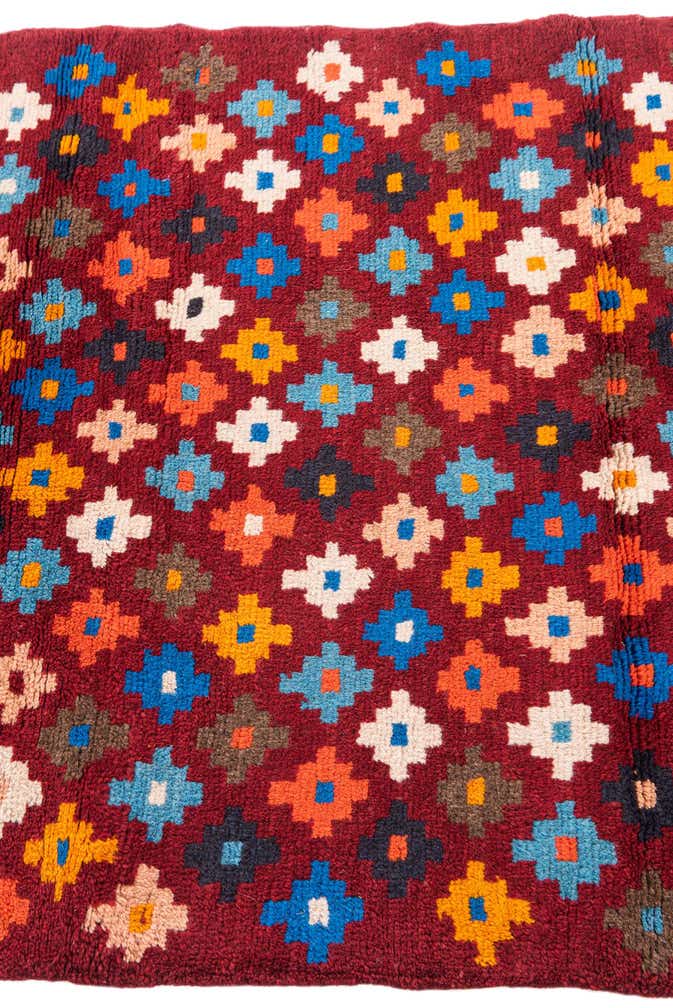 3' x 4' Hand Knotted Balouch Wool Rug