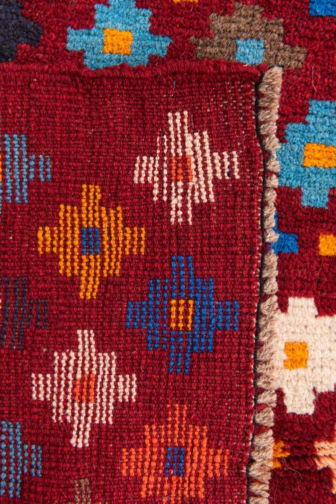 3' x 4' Hand Knotted Balouch Wool Rug