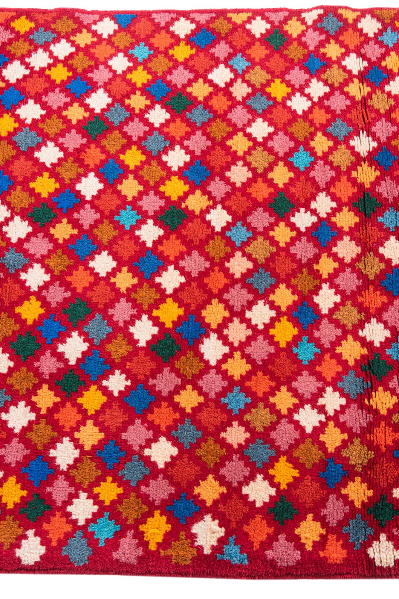 3' x 4' 7 Hand Knotted Balouch Wool Rug