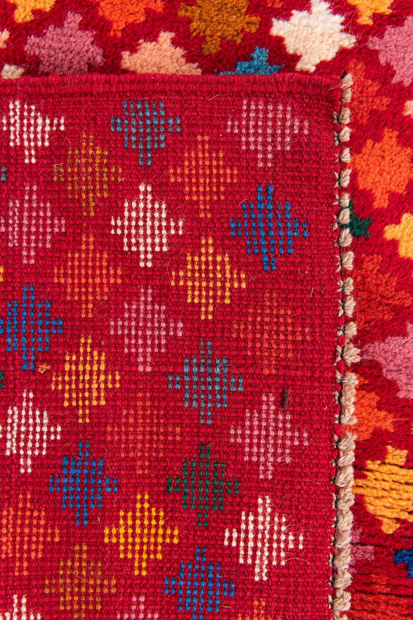 3' x 4' 7 Hand Knotted Balouch Wool Rug