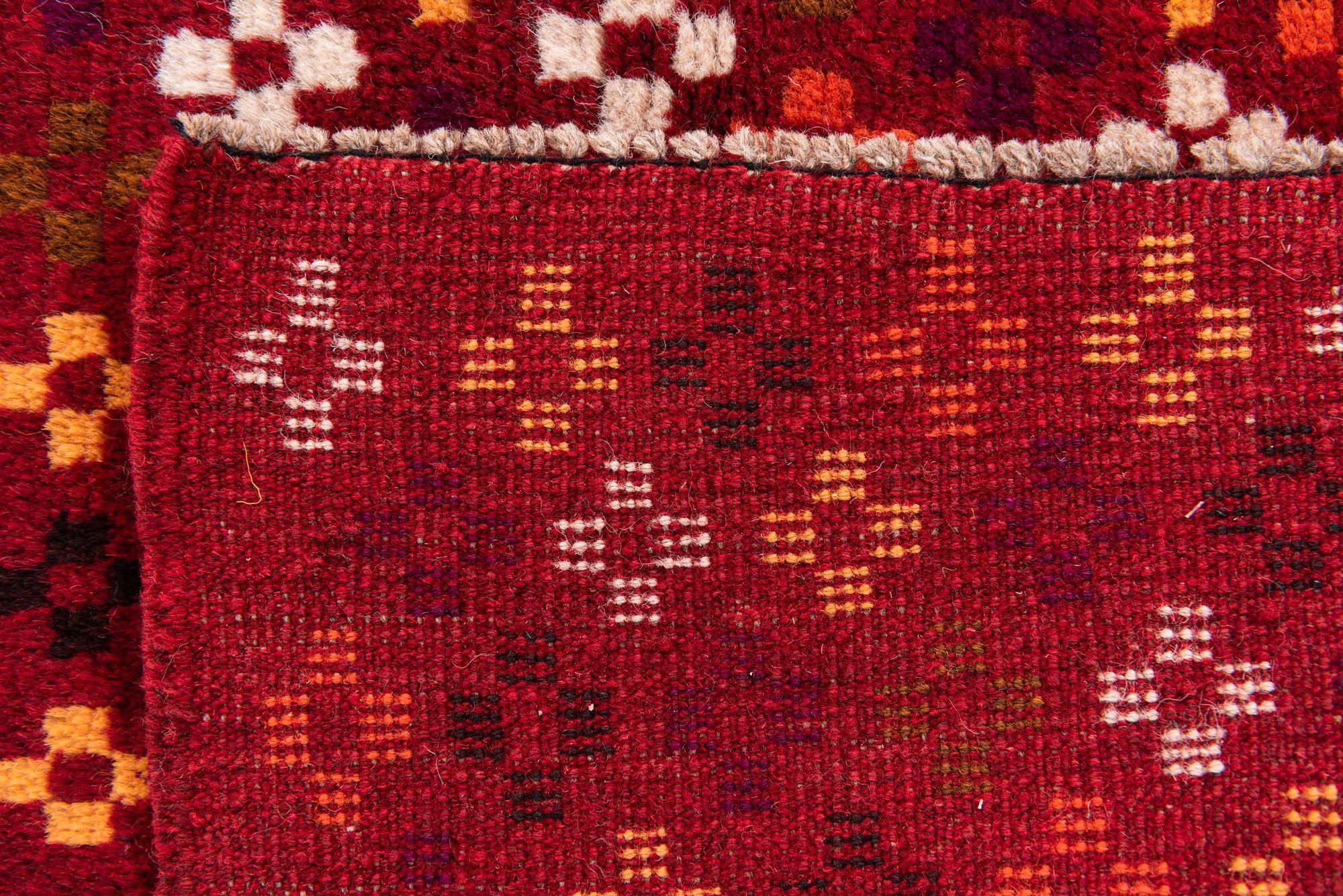 3' x 4' 6 Hand Knotted Balouch Wool Rug