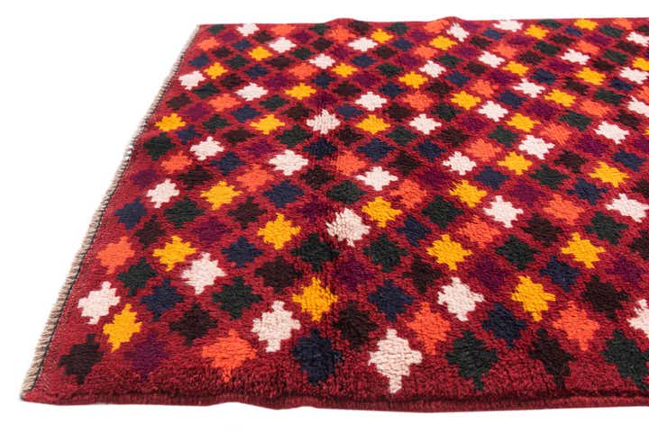 3' 1 x 4' 4 Hand Knotted Balouch Wool Rug