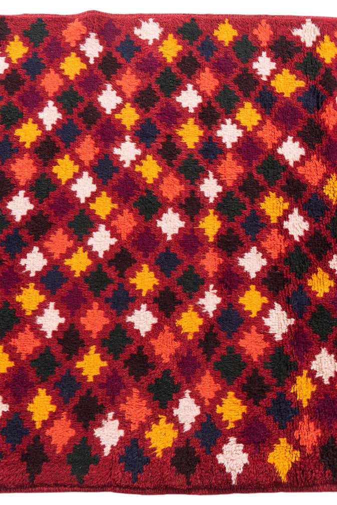 3' 1 x 4' 4 Hand Knotted Balouch Wool Rug