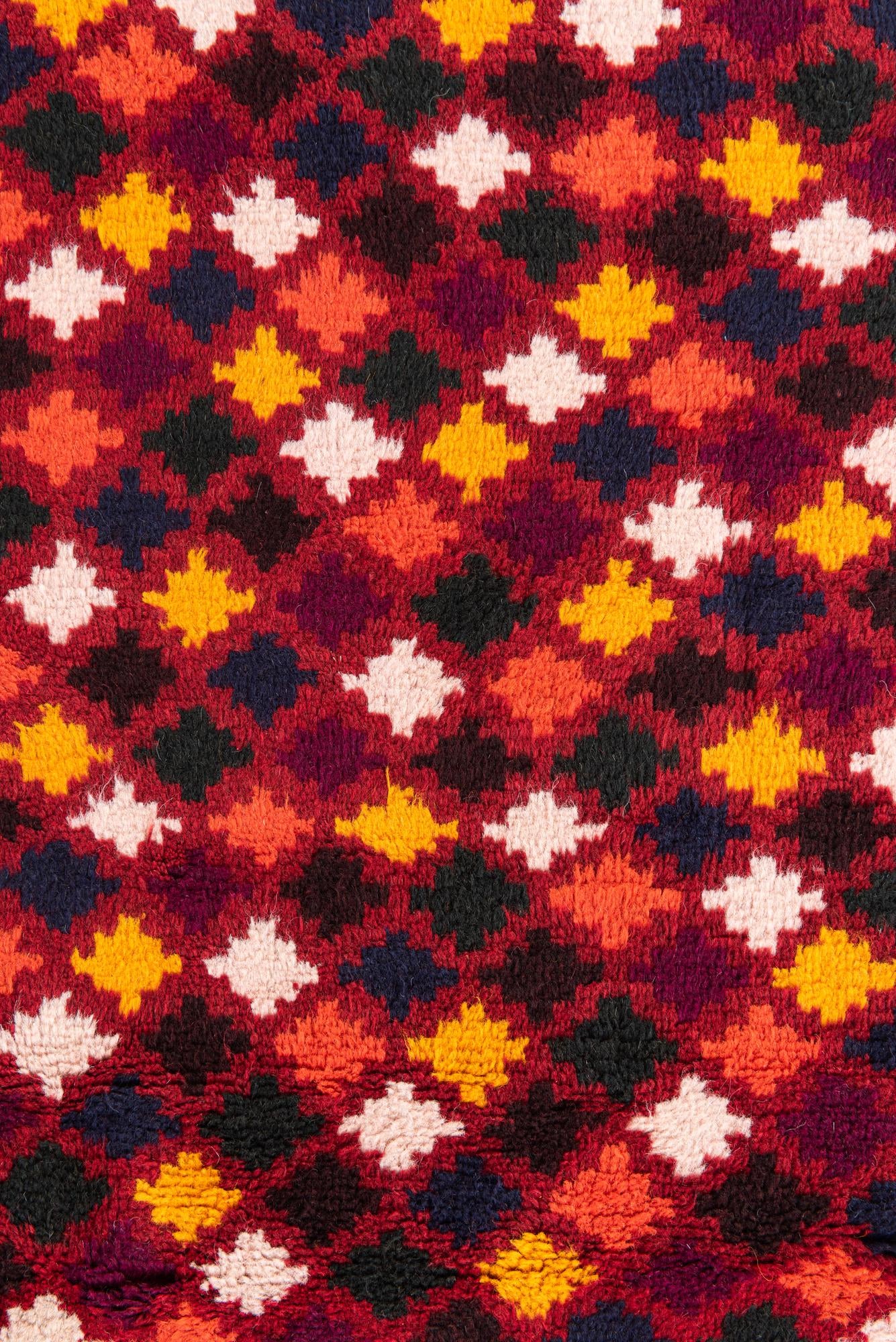 3' 1 x 4' 4 Hand Knotted Balouch Wool Rug