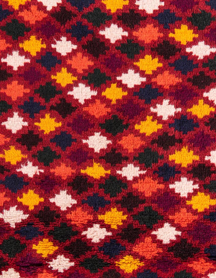 Detail image of 3' 1 x 4' 4  Hand Knotted Balouch Wool Rug