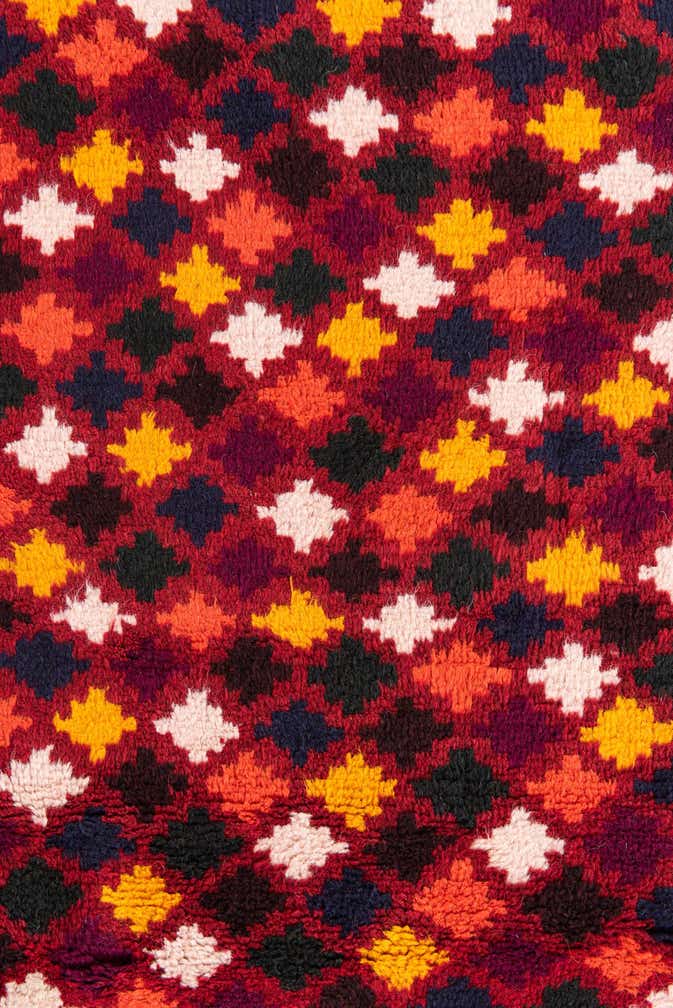 3' 1 x 4' 4 Hand Knotted Balouch Wool Rug