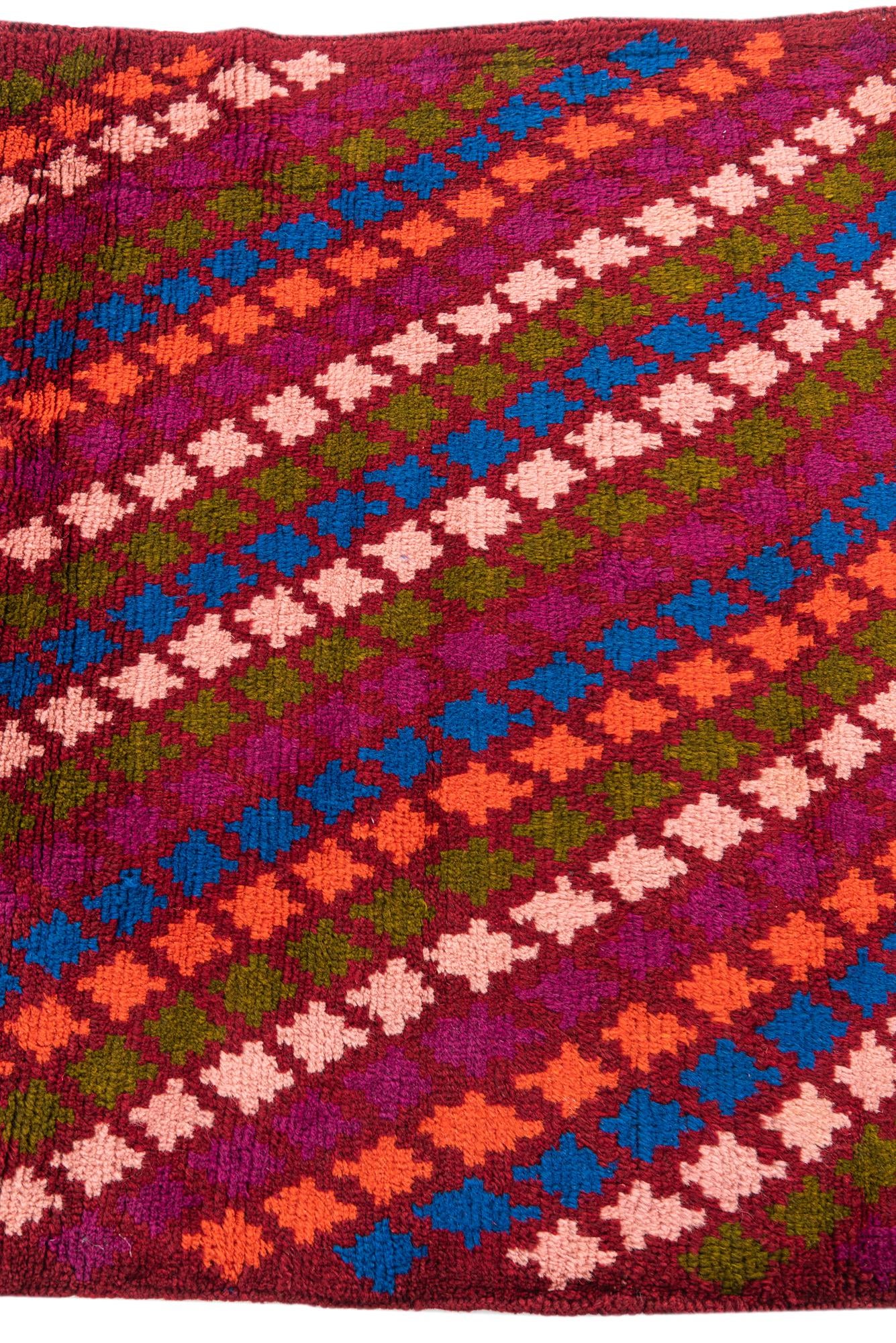 3' 1 x 4' 10 Hand Knotted Balouch Wool Rug