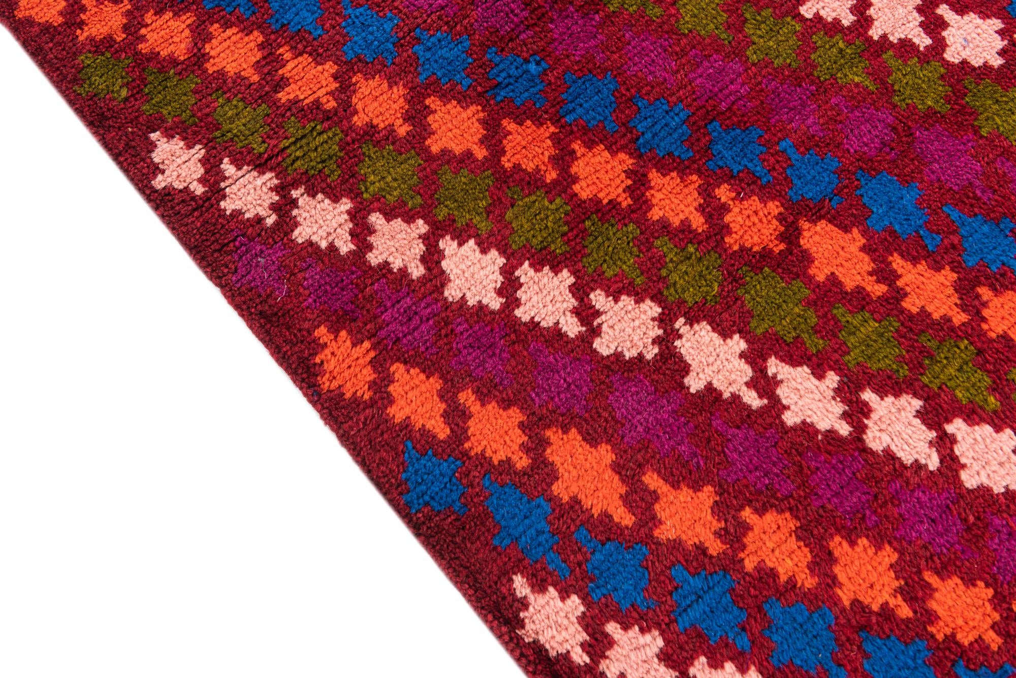 3' 1 x 4' 10 Hand Knotted Balouch Wool Rug