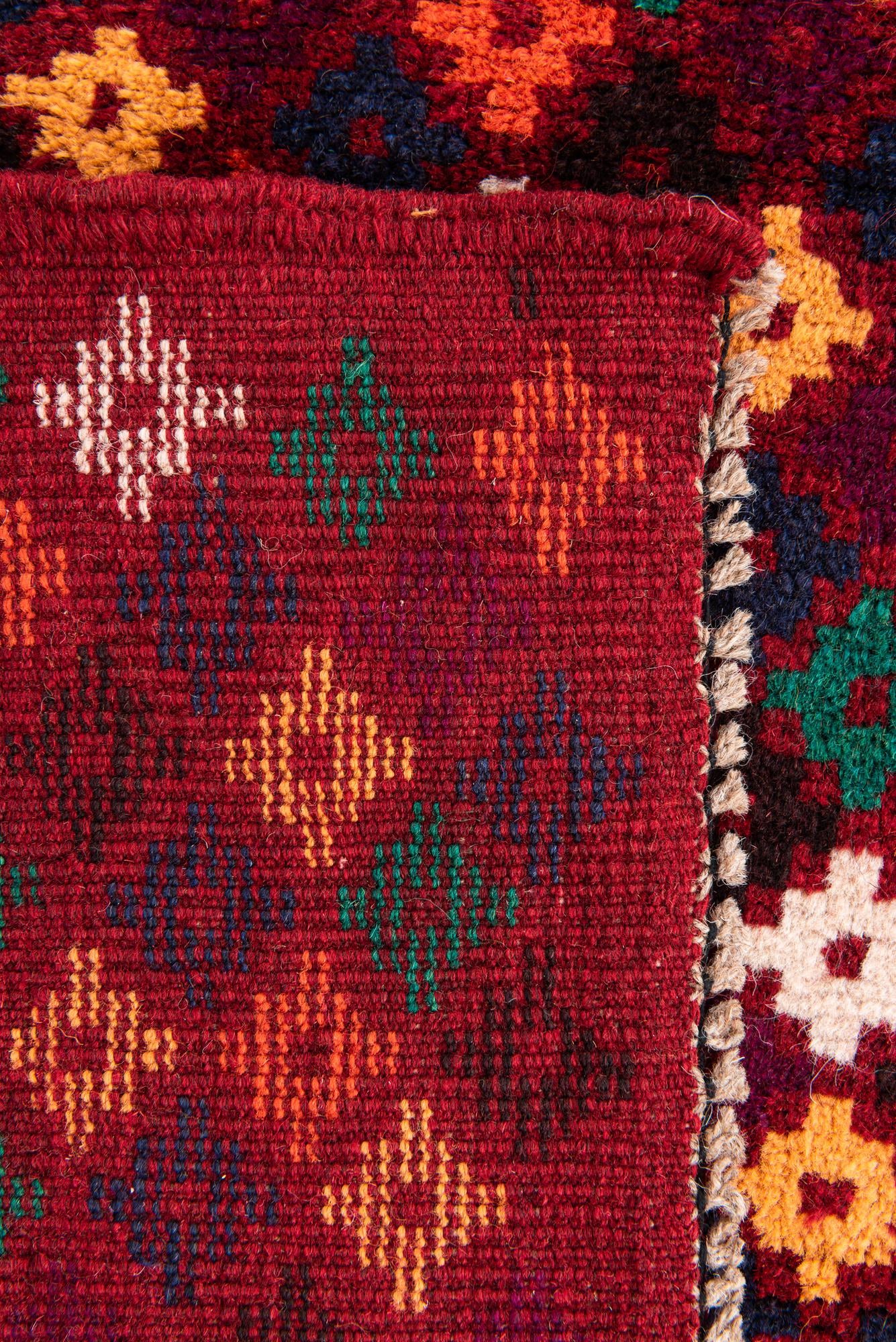 2' 10 x 4' 7 Hand Knotted Balouch Wool Rug