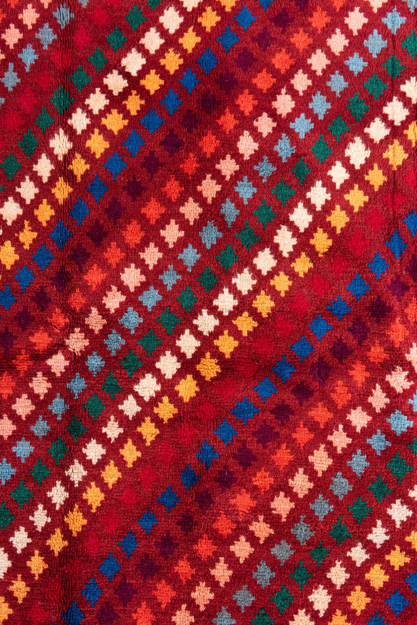 5' 3 x 6' 9 Hand Knotted Balouch Wool Rug