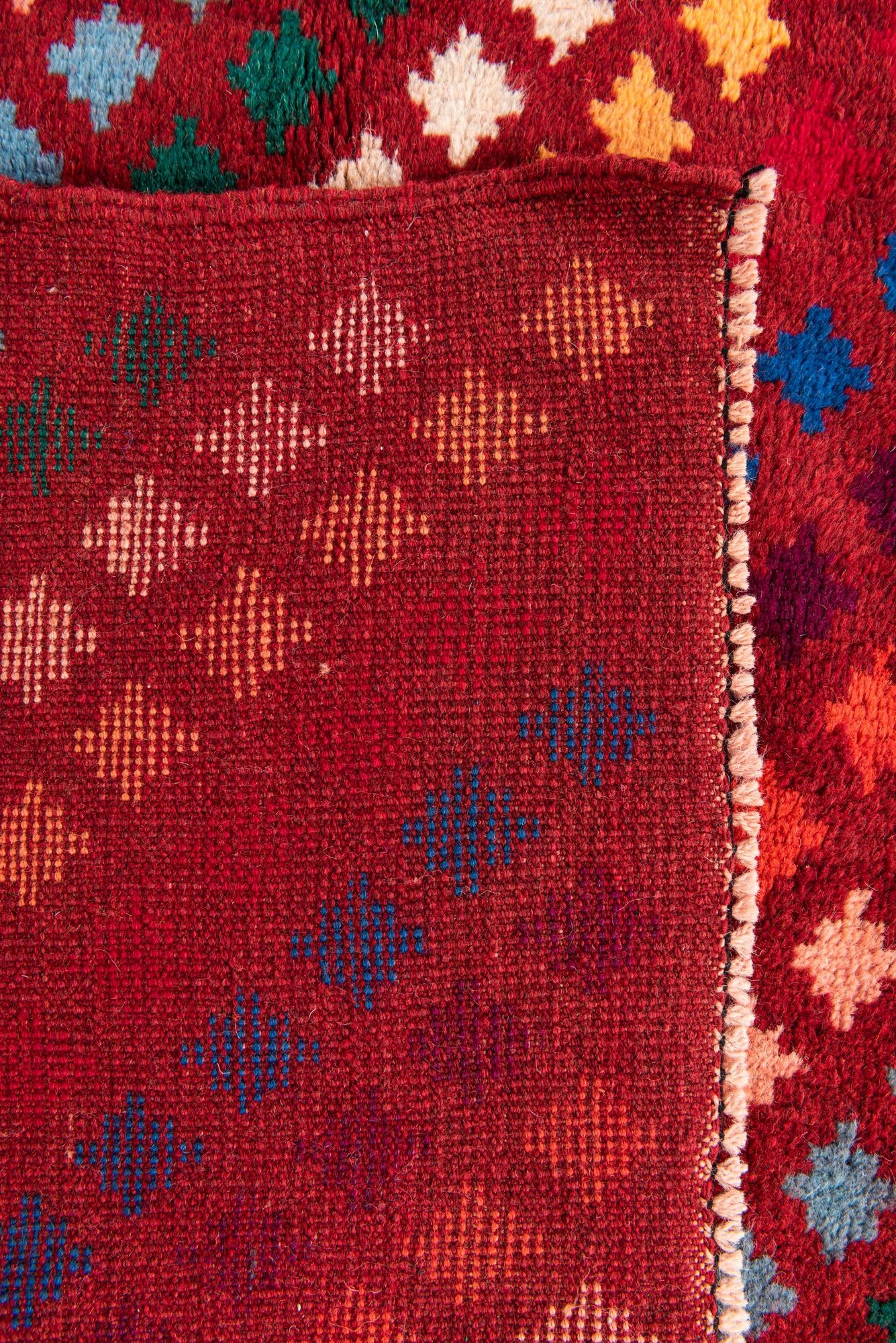 5' 3 x 6' 9 Hand Knotted Balouch Wool Rug