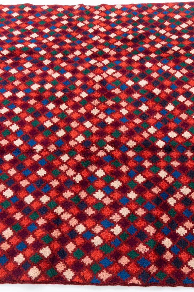 Detail image of 5' 2 x 6' 10 Hand Knotted Balouch Wool Rug