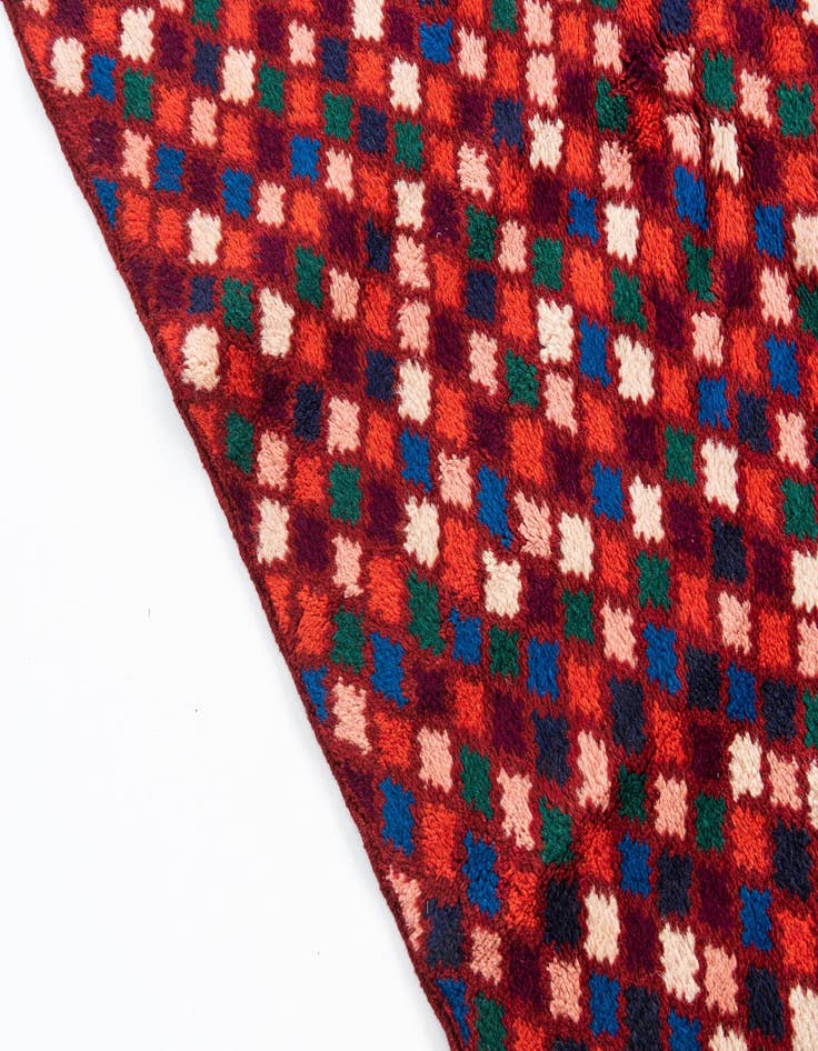 Detail image of 5' 2 x 6' 10 Hand Knotted Balouch Wool Rug