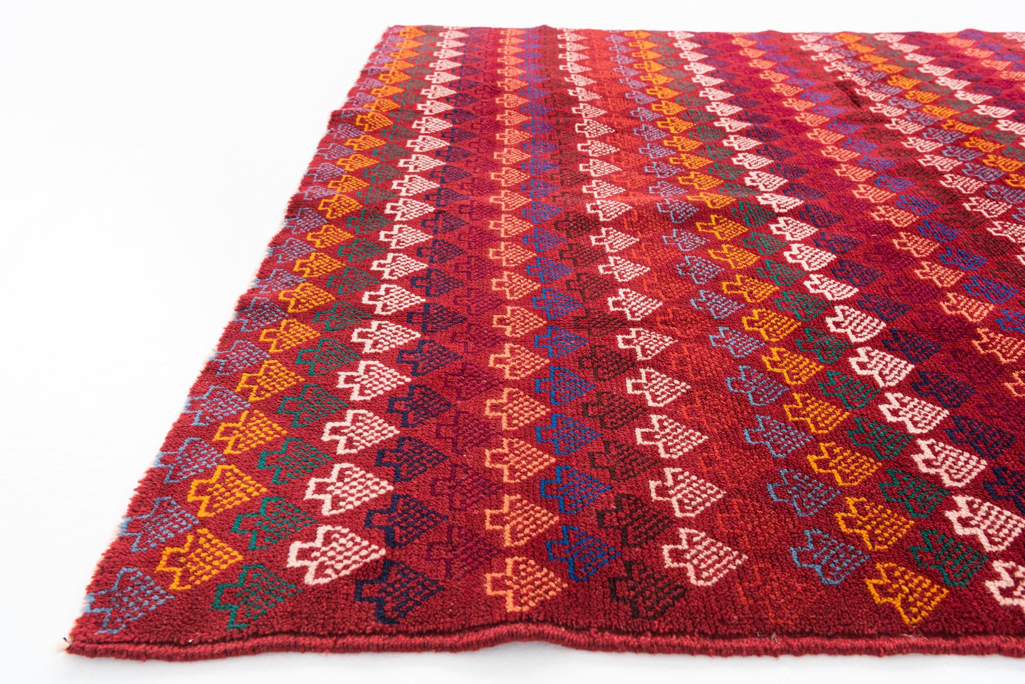 5' x 6' 8 Hand Knotted Balouch Wool Rug