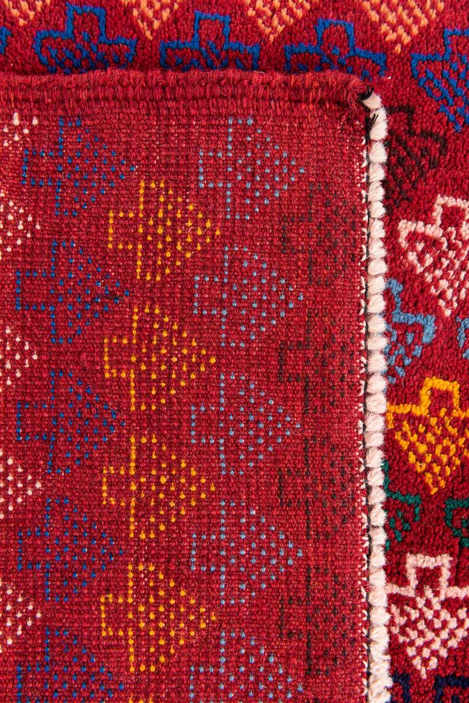 5' x 6' 8 Hand Knotted Balouch Wool Rug