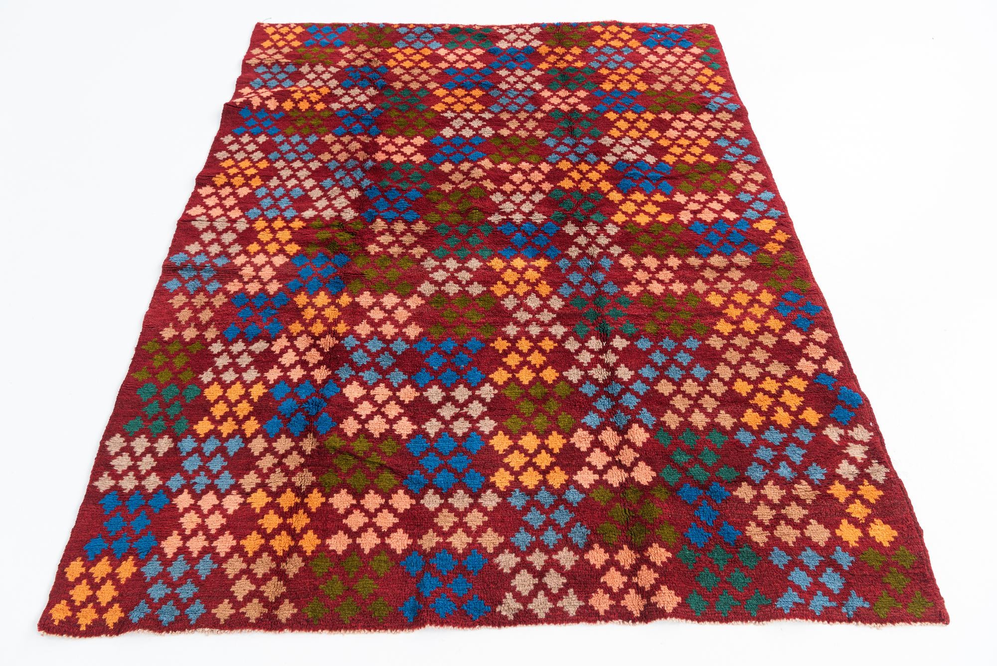 5' x 6' 6 Hand Knotted Balouch Wool Rug