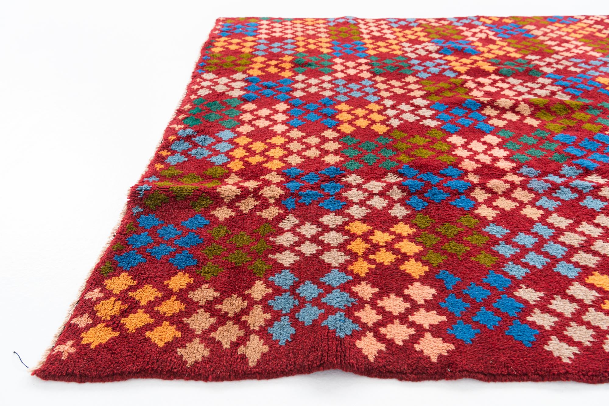 5' x 6' 6 Hand Knotted Balouch Wool Rug