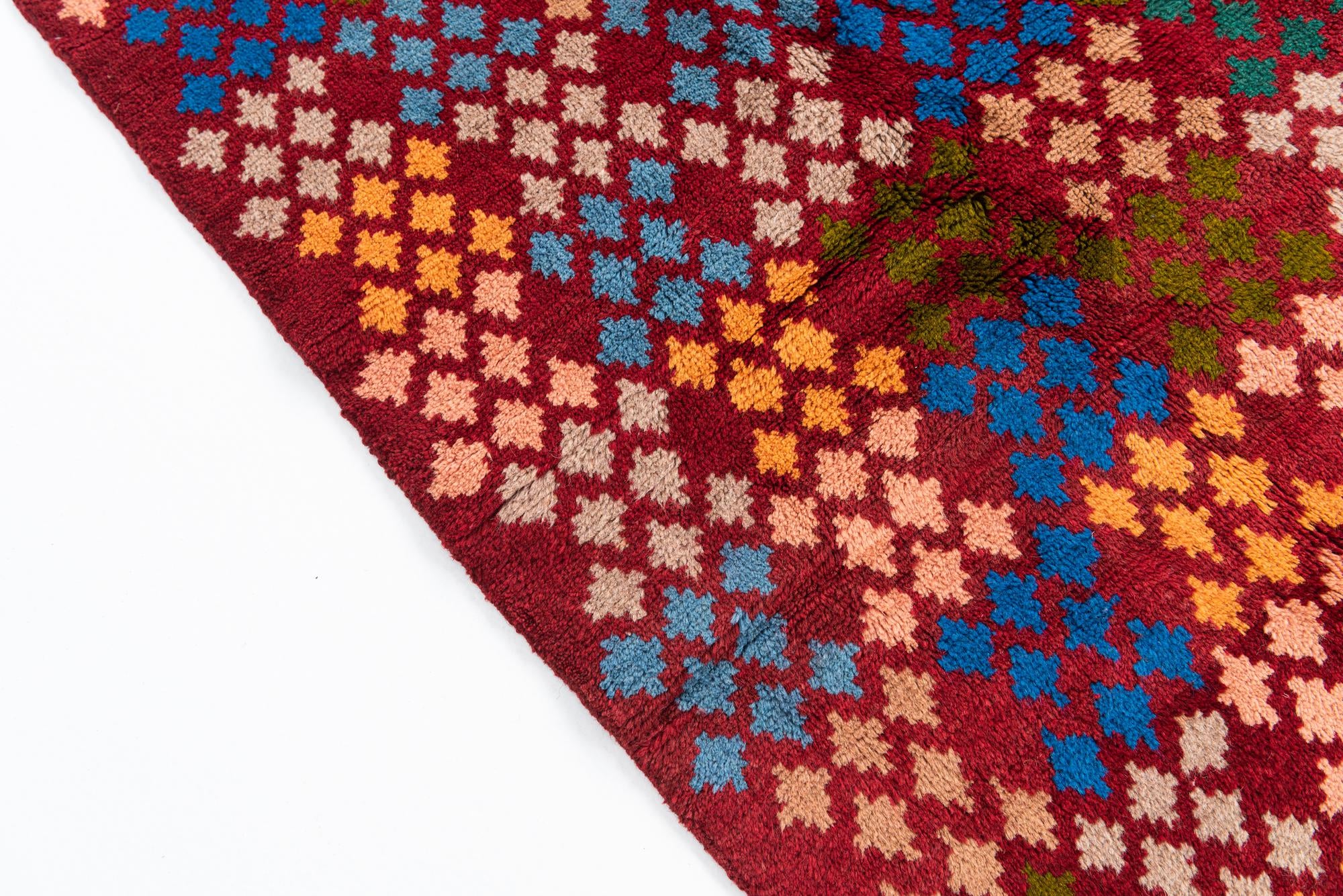 5' x 6' 6 Hand Knotted Balouch Wool Rug
