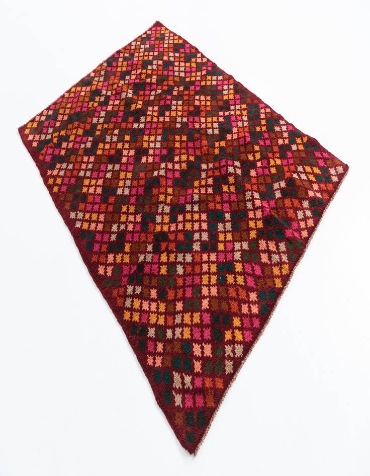 Detail image of 4' 9 x 6' 5  Hand Knotted Balouch Wool Rug