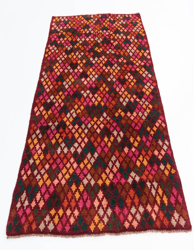 Detail image of 4' 9 x 6' 5  Hand Knotted Balouch Wool Rug