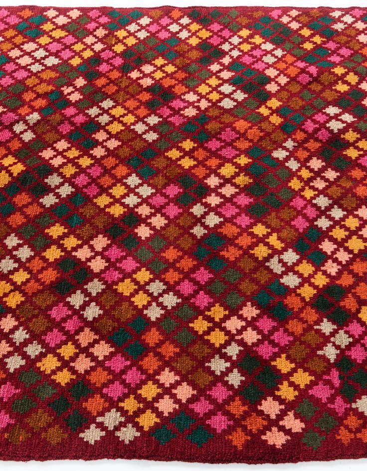 Detail image of 4' 9 x 6' 5  Hand Knotted Balouch Wool Rug