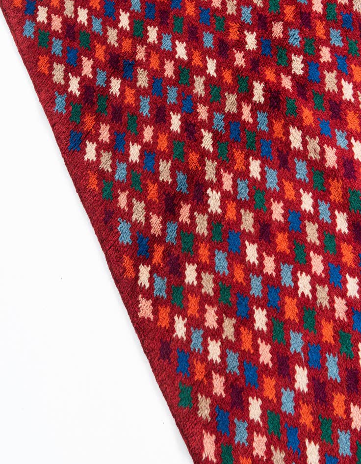 Detail image of 5' x 6' 7  Hand Knotted Balouch Wool Rug