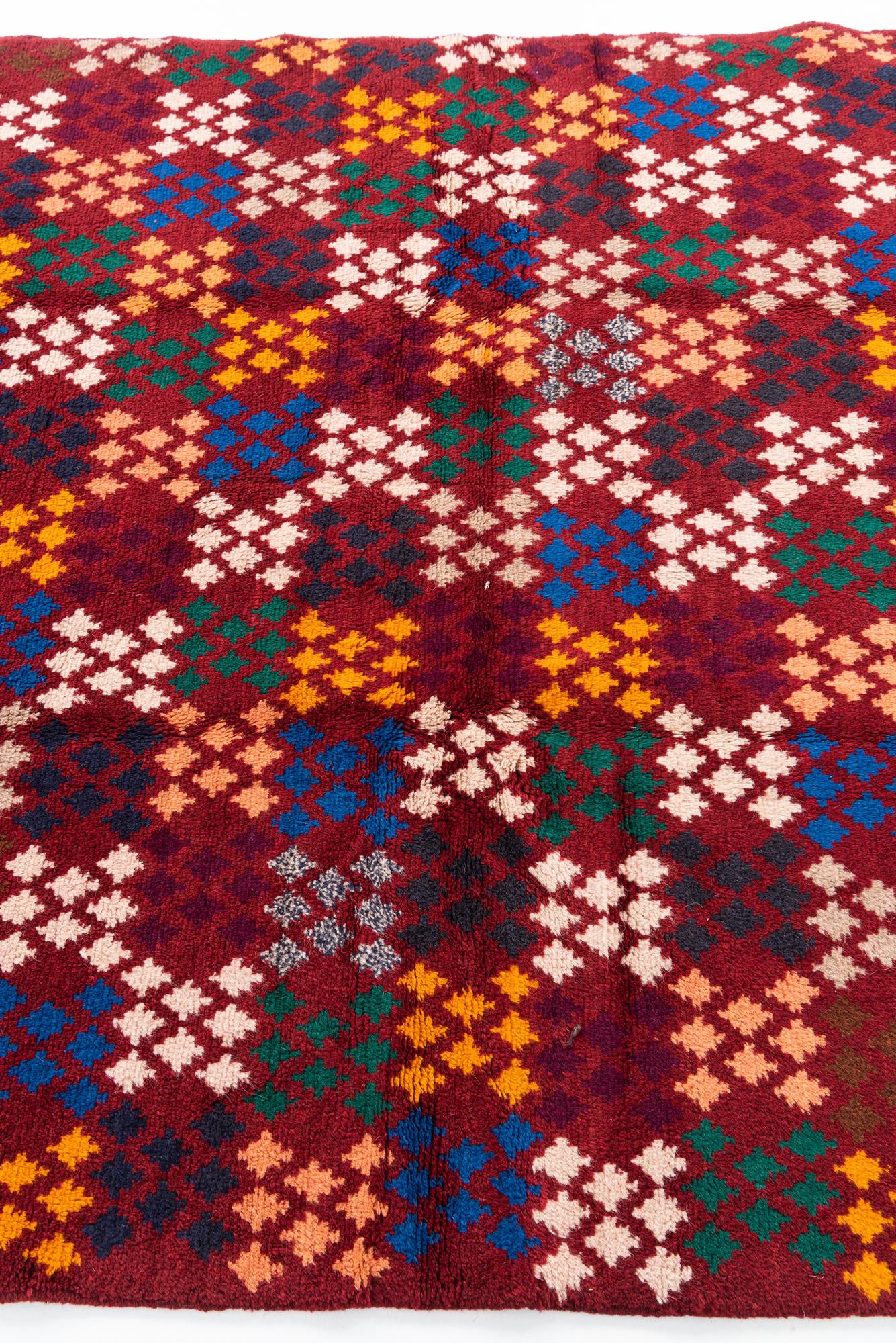 5' x 6' 6 Hand Knotted Balouch Wool Rug