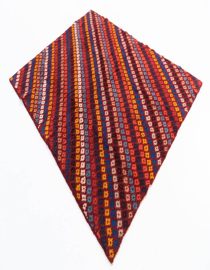 Detail image of 5' 1 x 6' 5  Hand Knotted Balouch Wool Rug