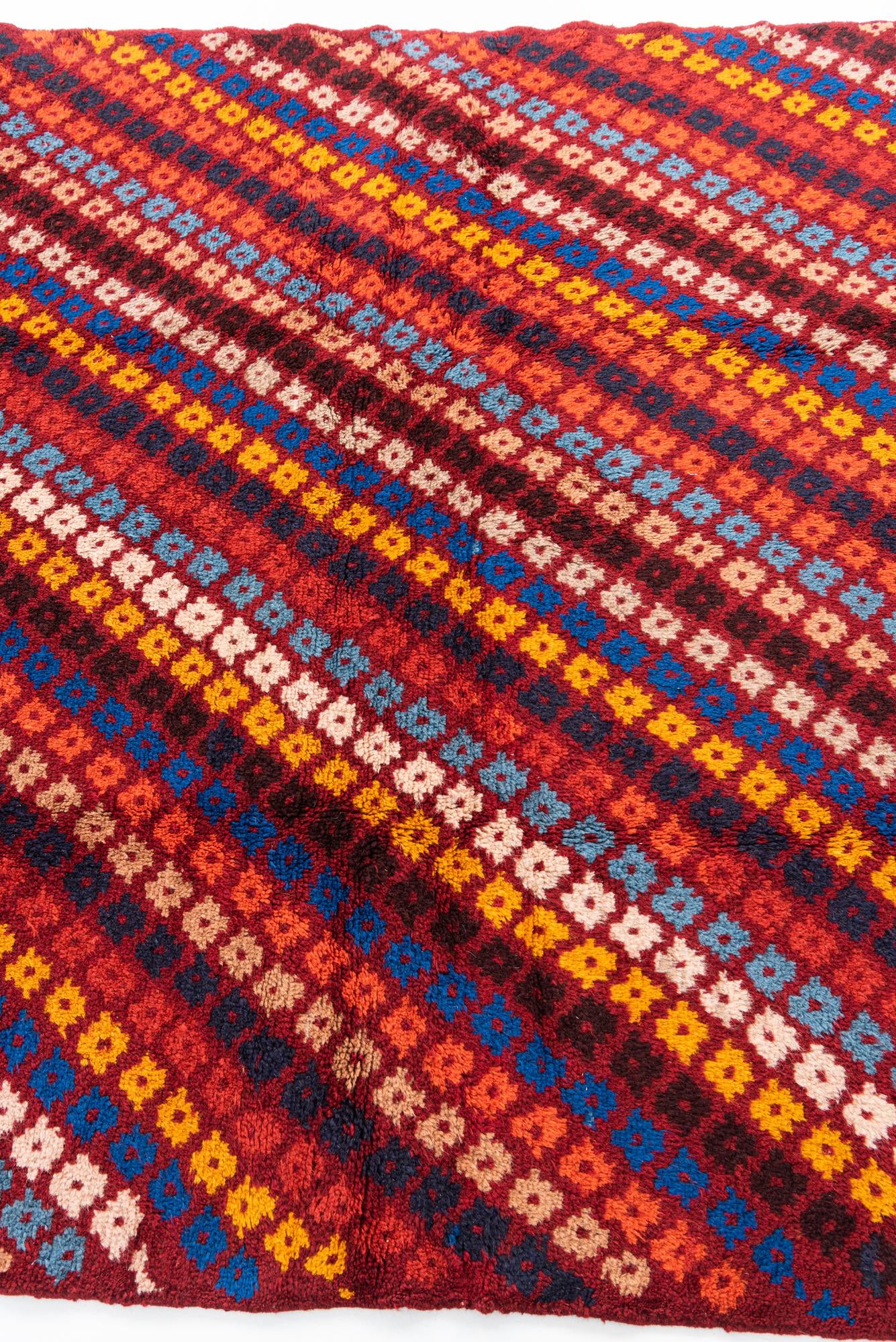 5' 1 x 6' 5 Hand Knotted Balouch Wool Rug