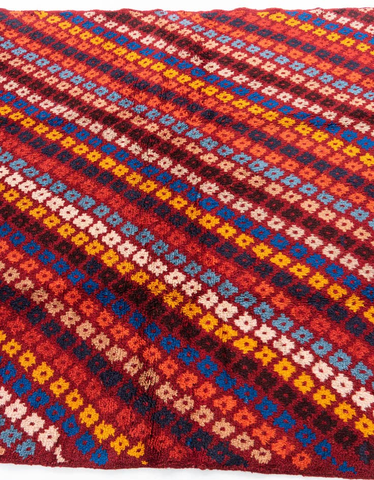 Detail image of 5' 1 x 6' 5  Hand Knotted Balouch Wool Rug