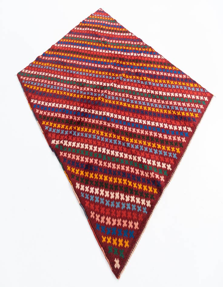 Detail image of 5' 1 x 6' 7  Hand Knotted Balouch Wool Rug