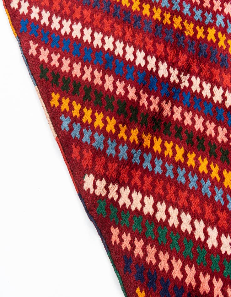 Detail image of 5' 1 x 6' 7  Hand Knotted Balouch Wool Rug