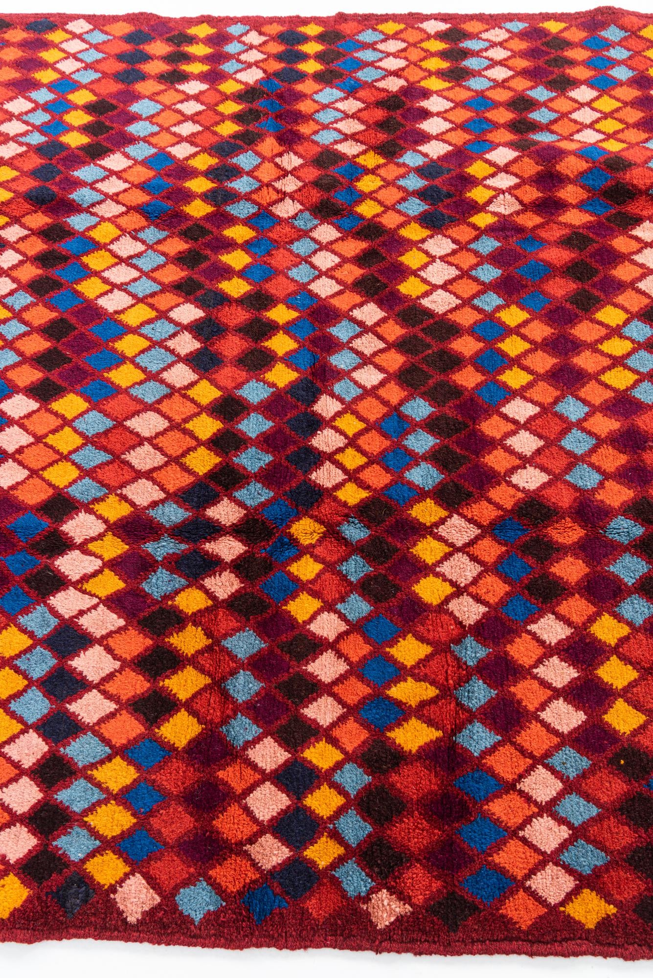 5' x 6' 4 Hand Knotted Balouch Wool Rug