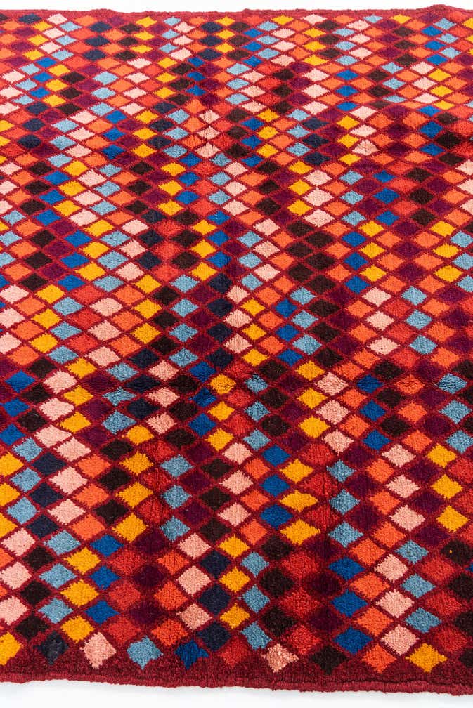 5' x 6' 4 Hand Knotted Balouch Wool Rug