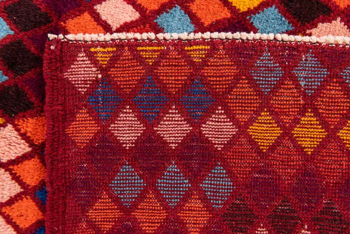 5' x 6' 4 Hand Knotted Balouch Wool Rug